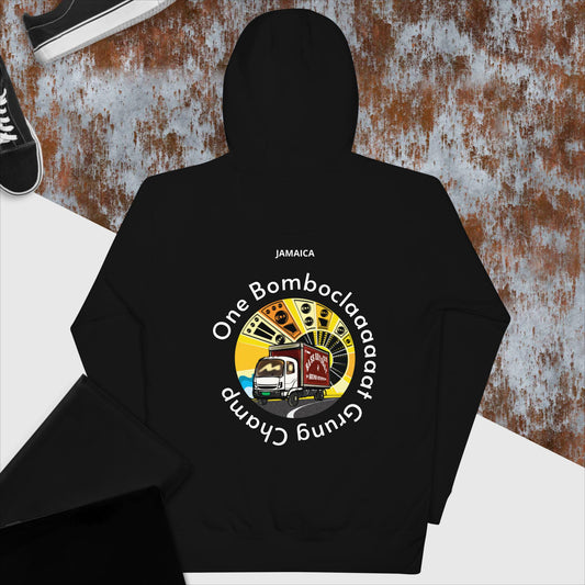 One Grung Champ Hoodie (Embroidery & Print Combo)